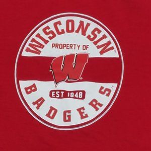 UW MADISON Property of the Badgers Tshirt Sz L